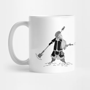 Assasin hedgehog. Mug